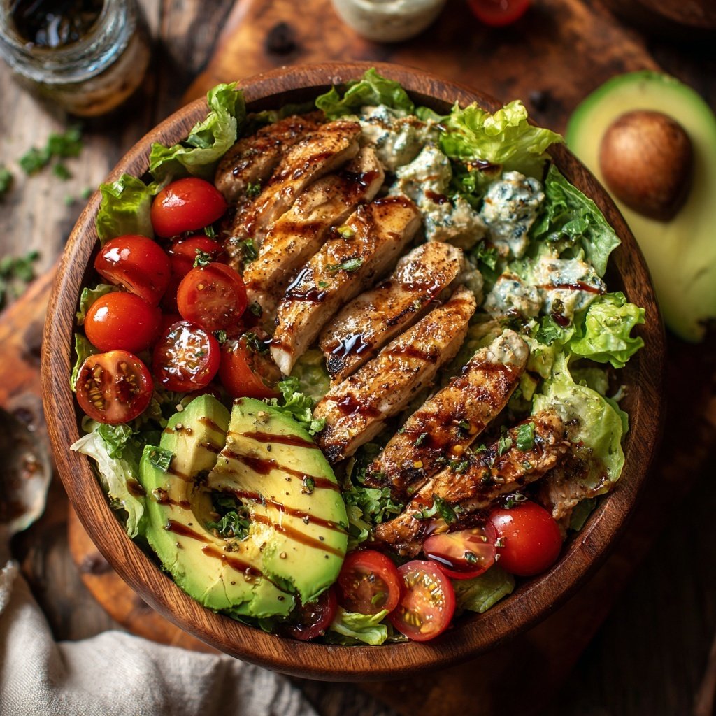 Healthy Grilled Chicken Salad Bowl