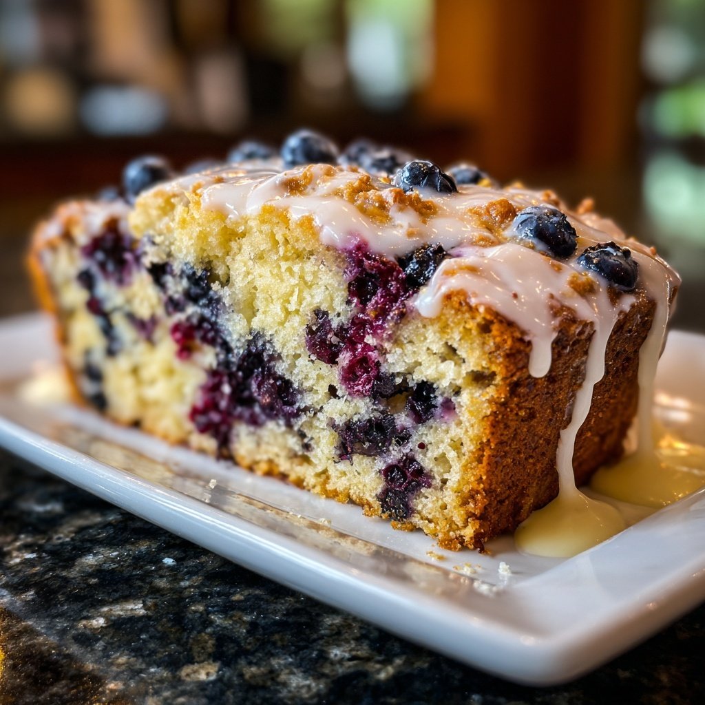 Blueberry Lemon Breakfast Loaf