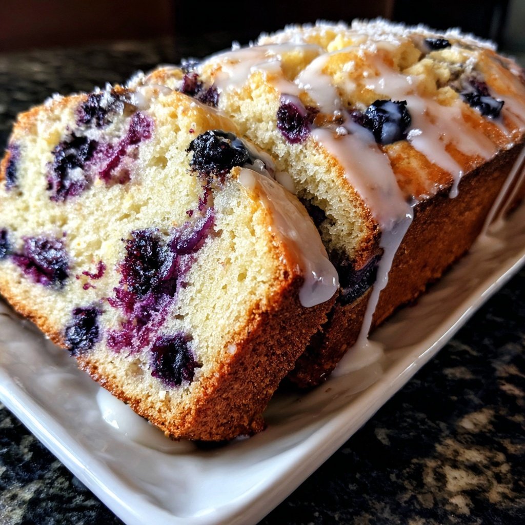 Blueberry Lemon Breakfast Loaf