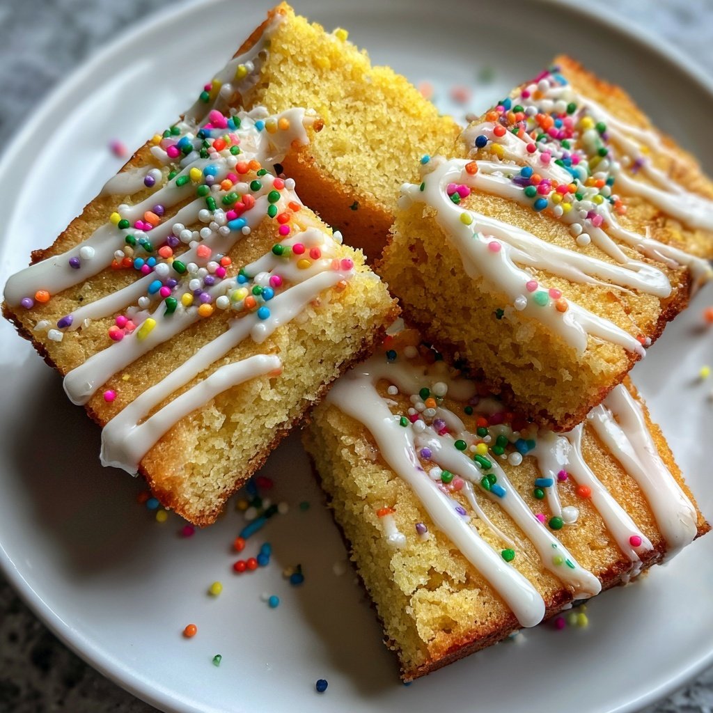 Vanilla Sugar Cookie Snack Cake