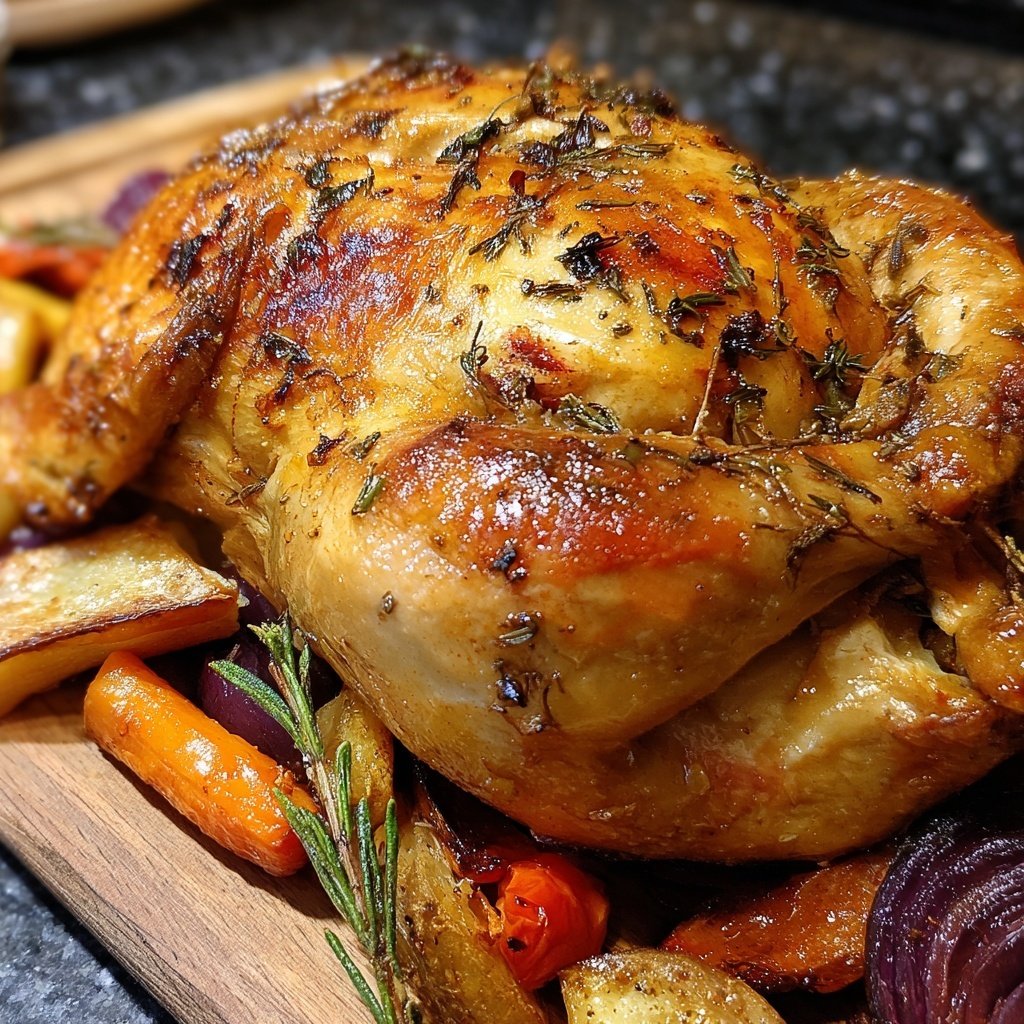 Seasonal & Festive Holiday Roast Chicken