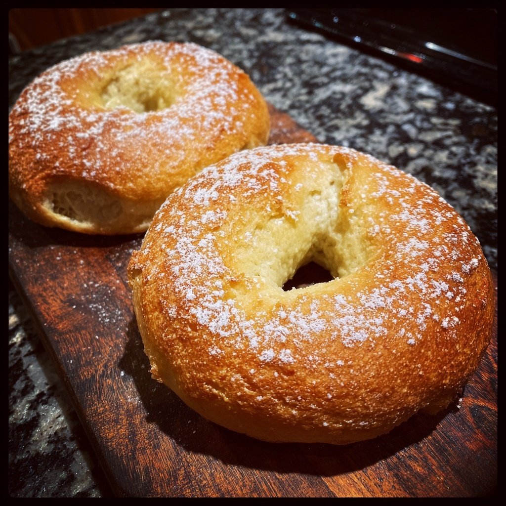 Two Ingredient Yogurt Bagels