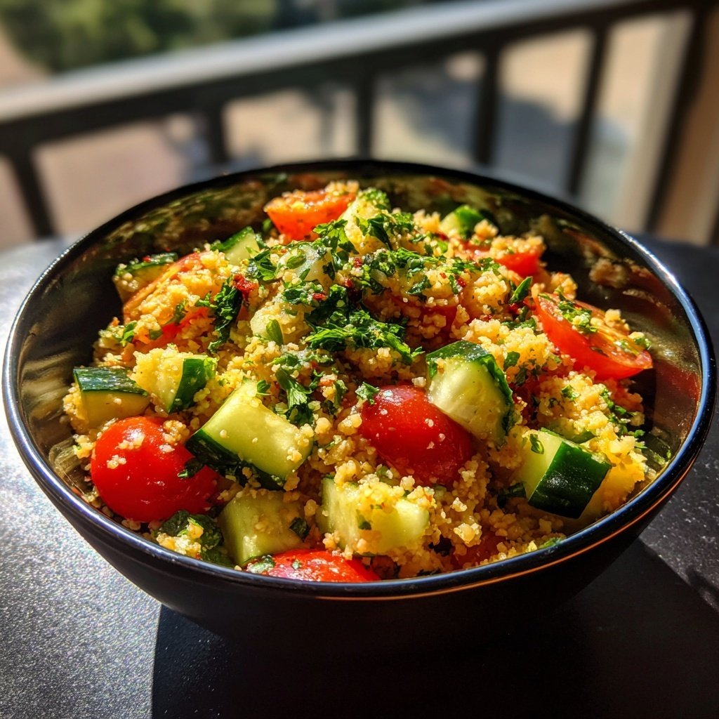 Mediterranean Bulgur Salad