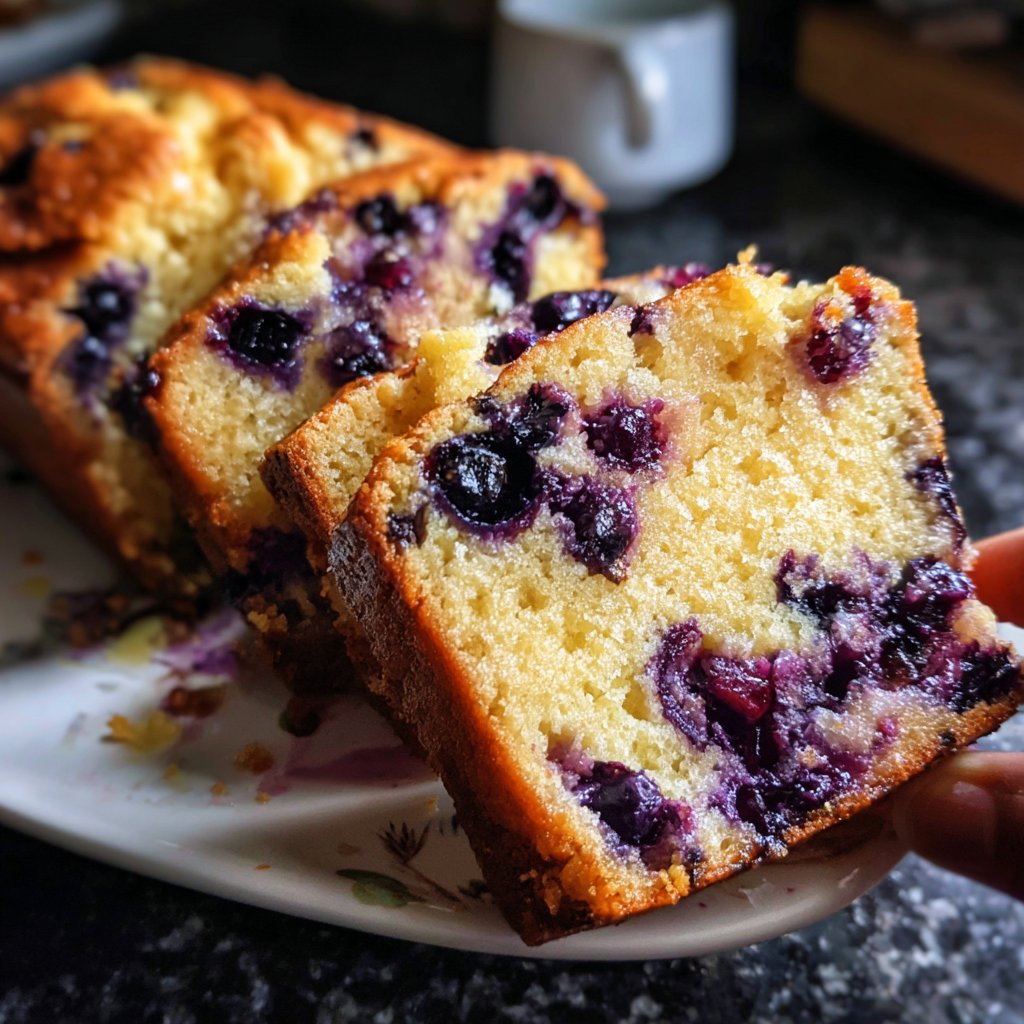 Blueberry Lemon Quick Bread