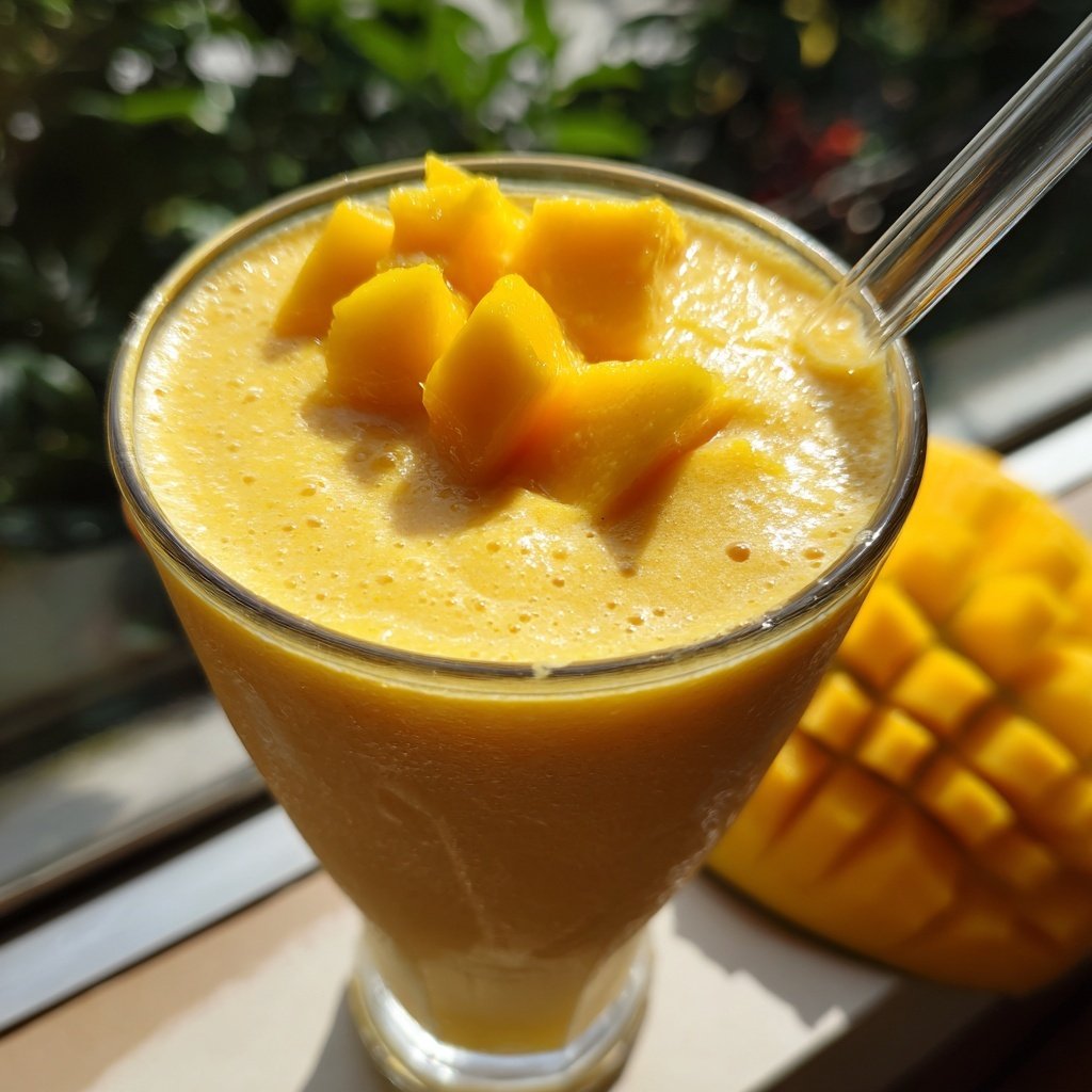 Easy Smoothie With Mango