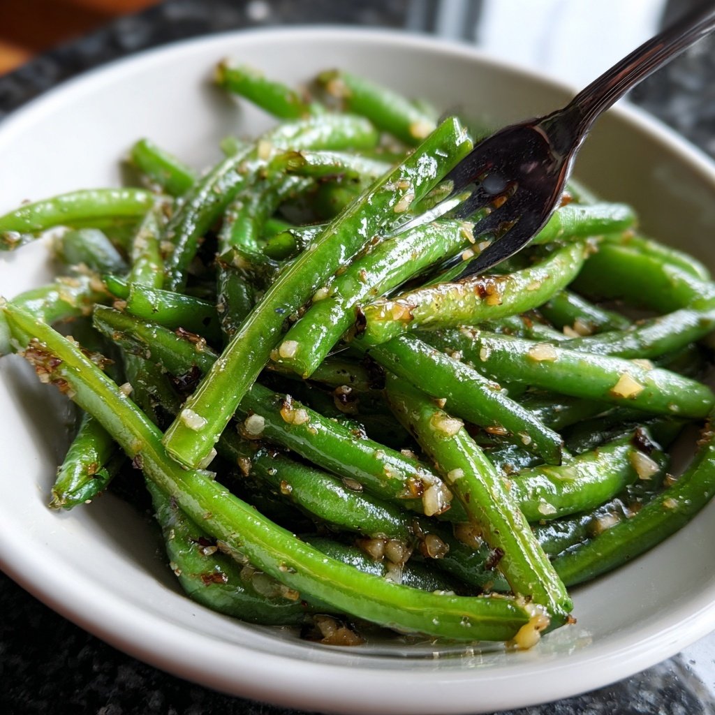 Garlic Butter Green Beans